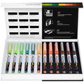 Karin Pigment Decobrush Marker Pens - 12 Nature Tones - Acrylic Brush