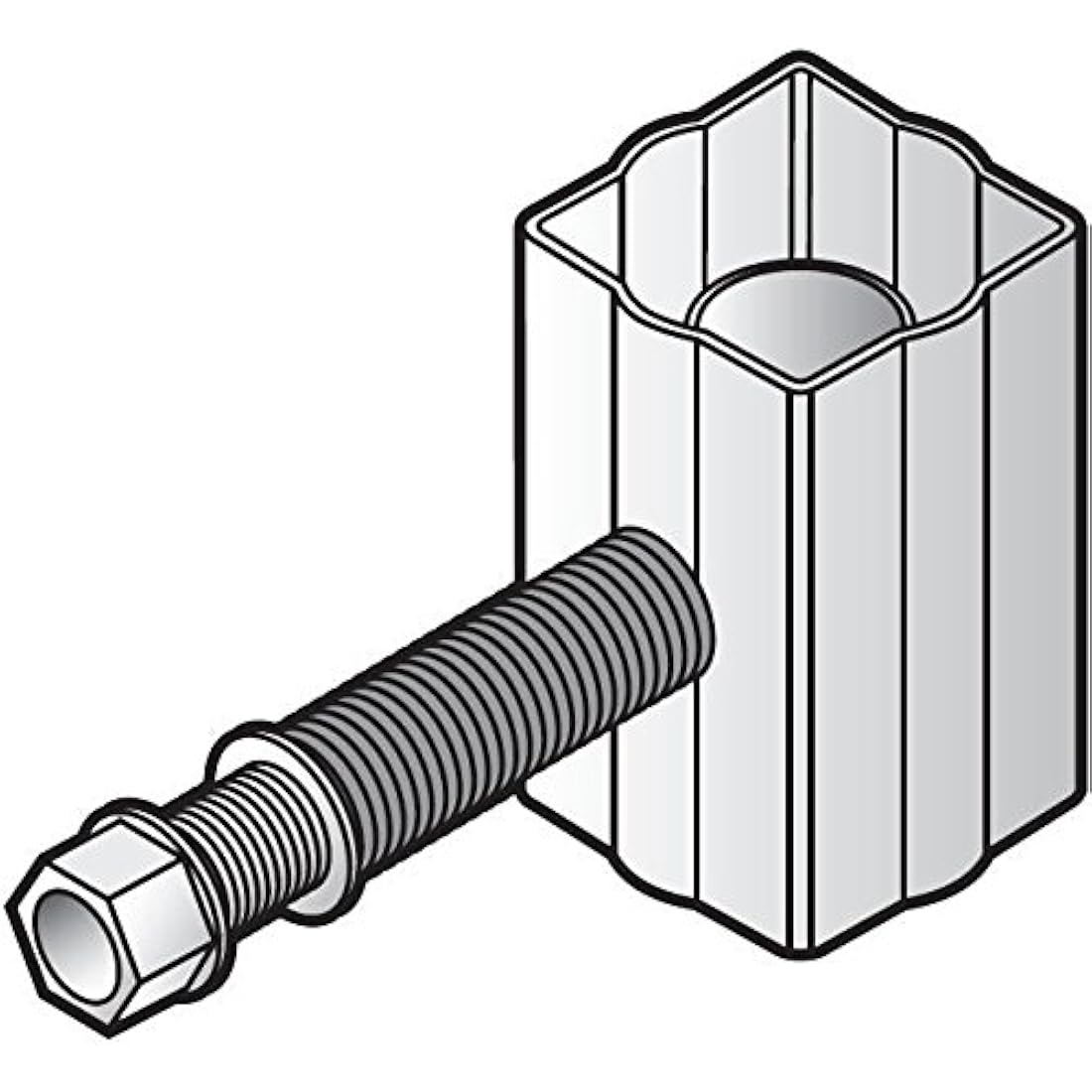 Jolof Store FLOSAVER Rainwater Diverter for Gutter Harvesting - White