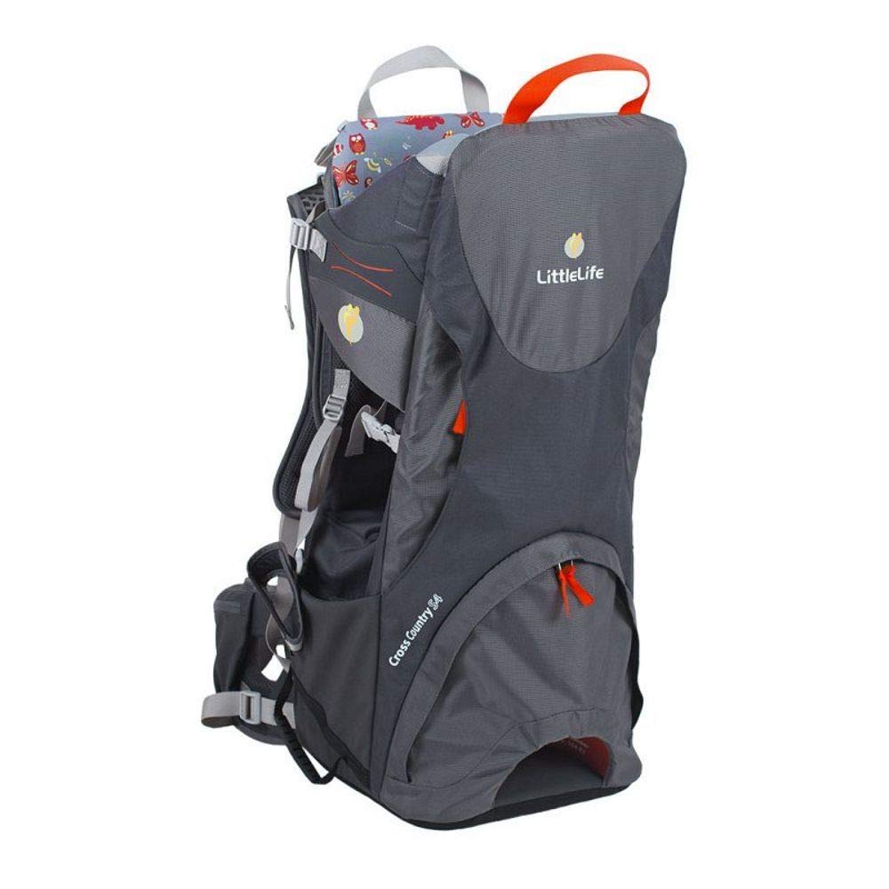 LittleLife Cross Country S4 Child Carrier - Grey Hiking Backpack