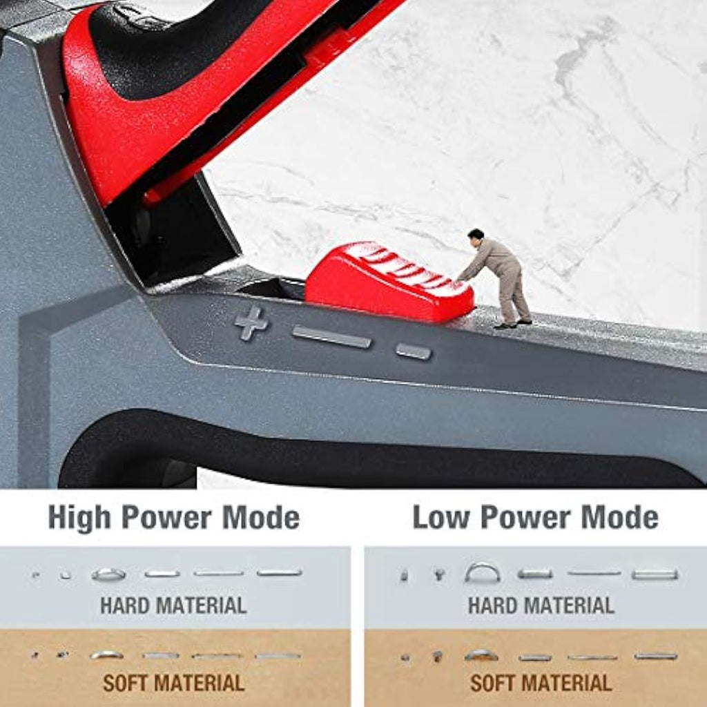 WORKPRO 6-in-1 Manual Wall Stapler with 4000 Staples for Upholstery