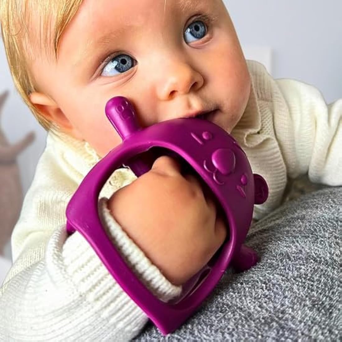 Infatot Koda Koala Teething Mitten 2-Pack | Food-Grade Silicone Teether