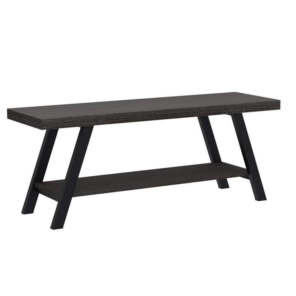 LVB Shoe Storage Bench Entryway Benches for Hallway 120cm Dark Oak - image 4