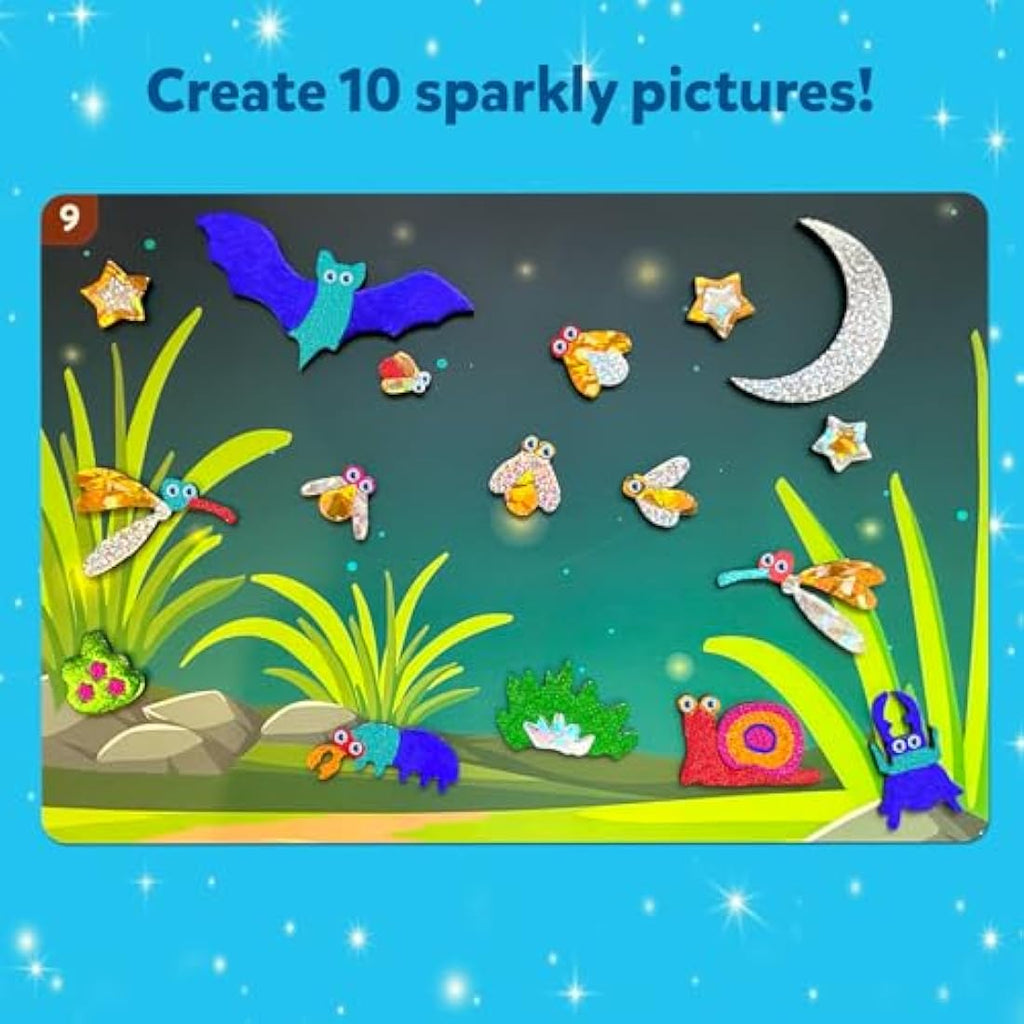 Skillmatics Foil Fun Bugs & Butterflies - Mess-Free Art Kit for Kids