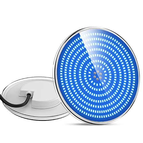 LyLmLe 35W LED Pool Light | PAR56 Resin Filled Underwater Lamp - Blue
