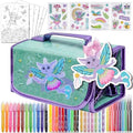 Rae Fairy Scented Art Kit for Kids – 15pc Smelly Marker Set with Pencil Case
