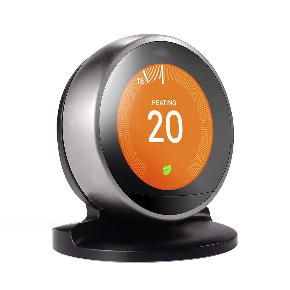 HOLACA Nest Learning Thermostat Stand - 3rd/2nd Gen Holder (Black)