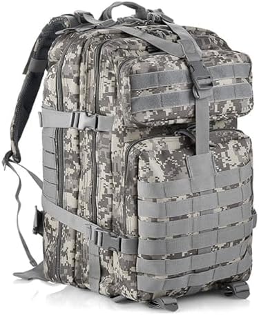 aiGear 45L Military Tactical Backpack | Molle System Hiking Rucksack