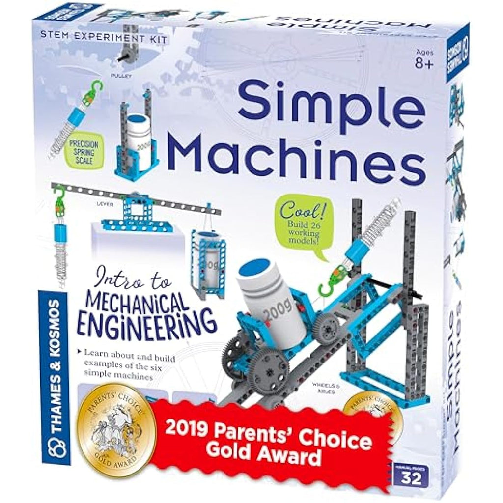 Thames & Kosmos Simple Machines Science Kit – STEM Physics Toy for Ages 8+