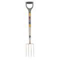 Spear & Jackson Neverbend Stainless Steel Border Garden Fork – Blue