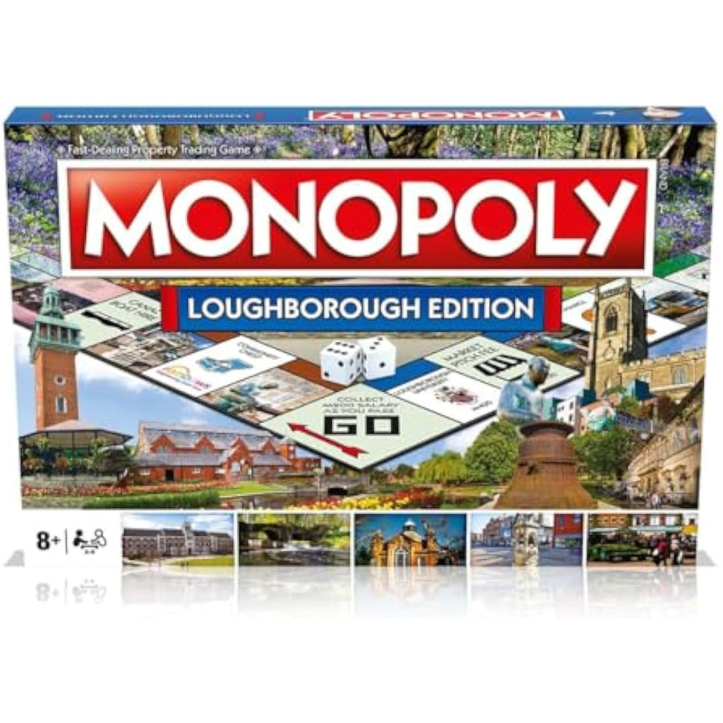 Winning Moves Loughborough Monopoly Board Game | Strategy Family Game