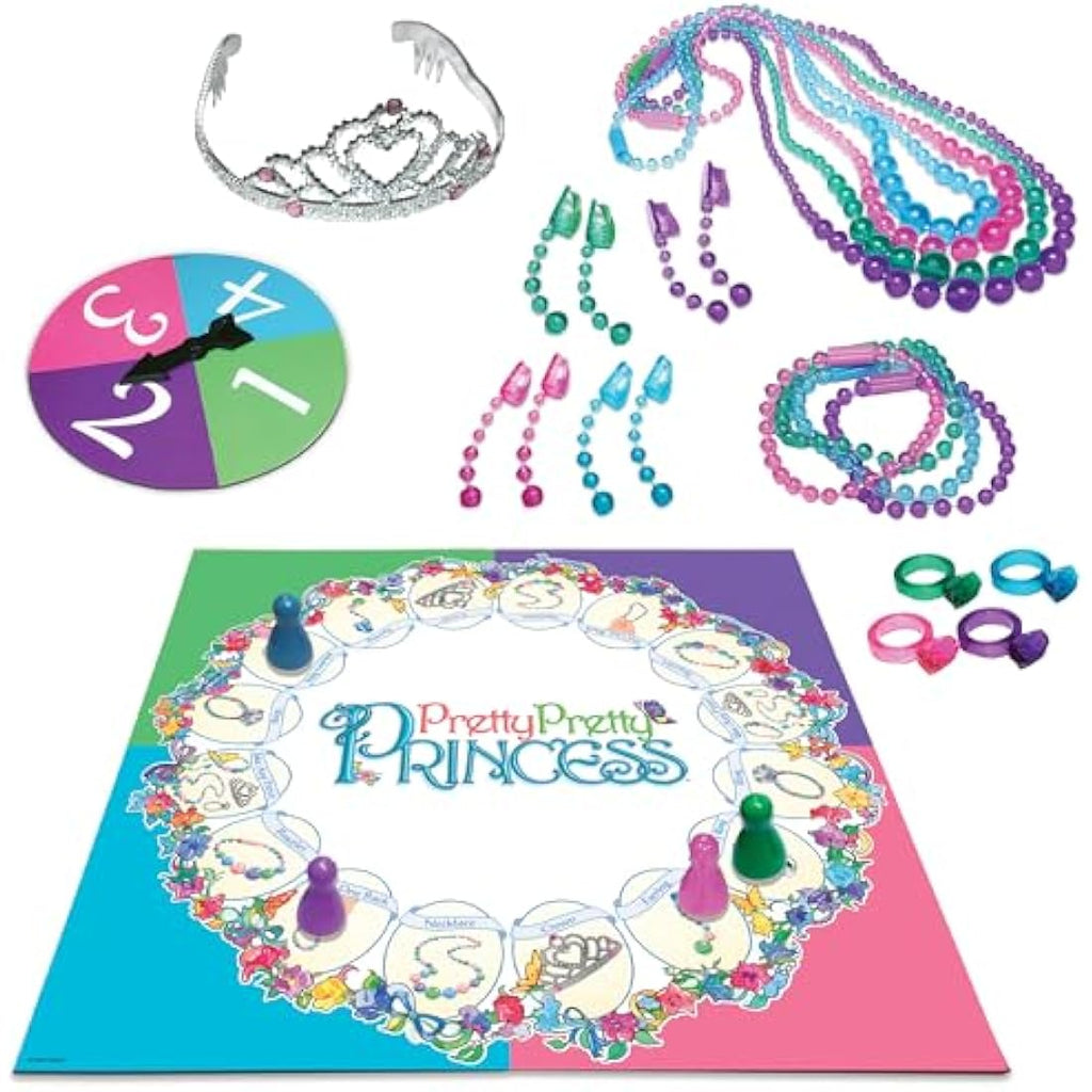 Pretty Pretty Princess Jewelry Dress-Up Game by Winning Moves Games