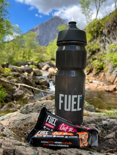 FUEL10K Peanut Butter Oat Bars | High Protein Vegan Snacks | 16 x 45g