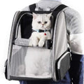 Pet Carrier Backpack – Foldable Mesh Bag for Cats & Dogs