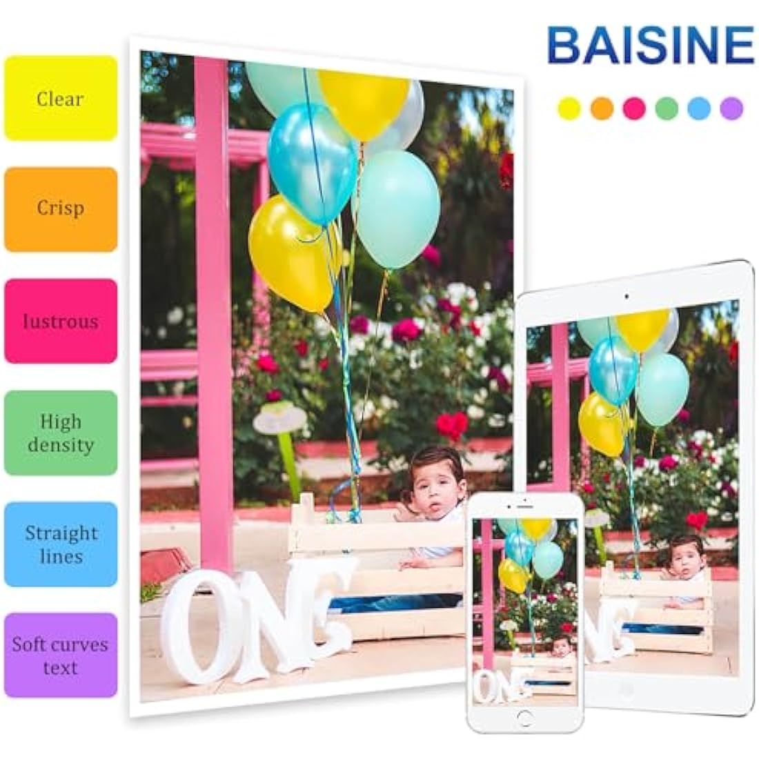 BAISINE TN423 Compatible Toner Cartridge 4-Pack for Brother MFC-L8690cdw