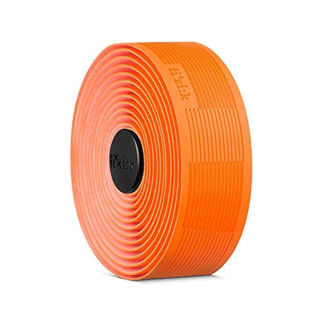 Fizik Vento Solocush Tacky Bar Tape – 2.7mm Road Cycling Grip, Flo Orange