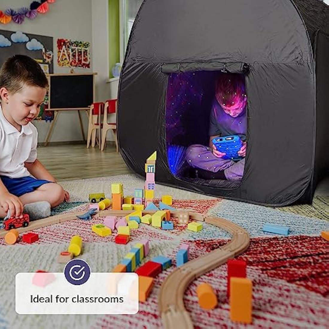 Sensory Blackout Tent – 120cm Calm Down Corner for Autism