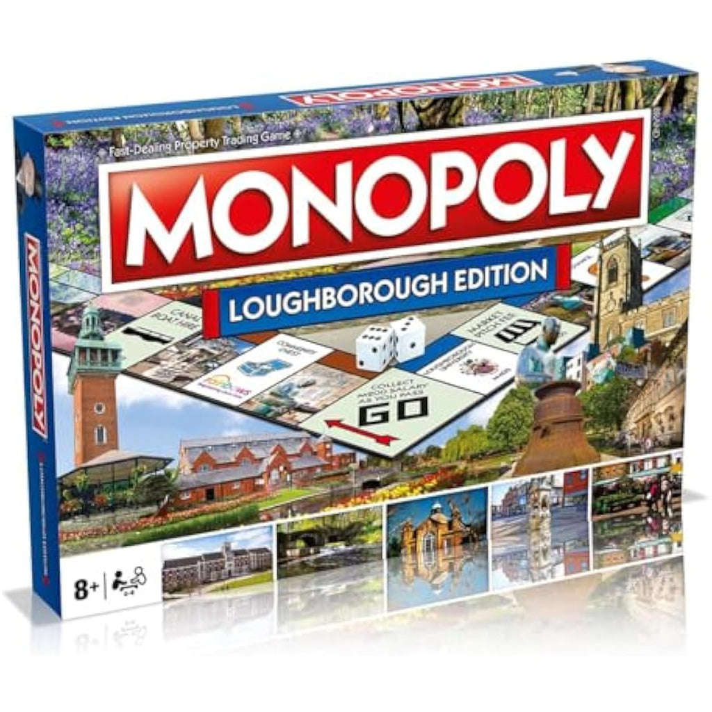Winning Moves Loughborough Monopoly Board Game | Strategy Family Game