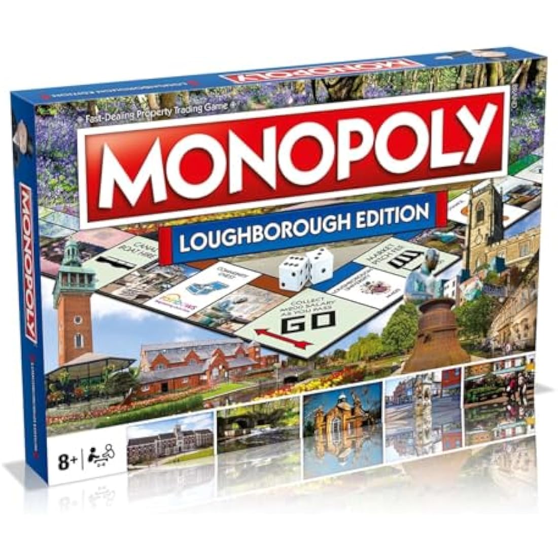 Winning Moves Loughborough Monopoly Board Game | Strategy Family Game