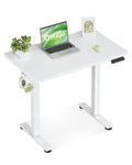 OffiGo Standing Desk, Small Height Adjustable Desk with 3 Memory Heights - image 1