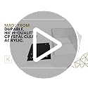 Katai Acrylic Hat Display Case – UV Resistant Clear Cap Storage Box