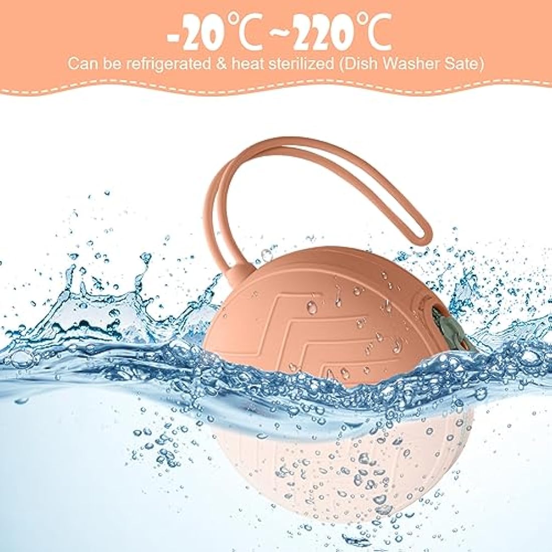 Aolso Silicone Pacifier Holder Case – 2 Pack Travel Soother Pods