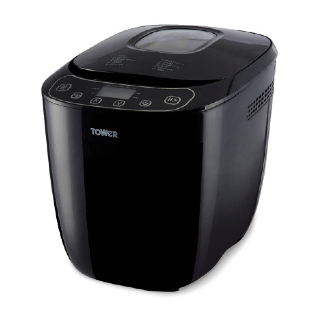 Tower T11003 Digital Bread Maker – 12 Programs & 2lb Capacity