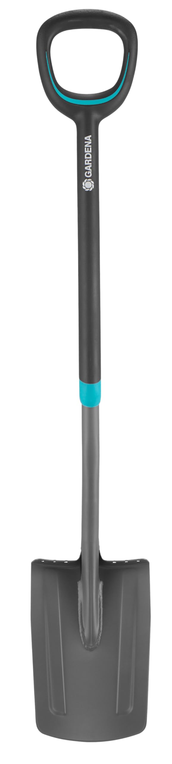 Gardena ErgoLine Pointed Spade – Steel Garden Shovel with D-Handle