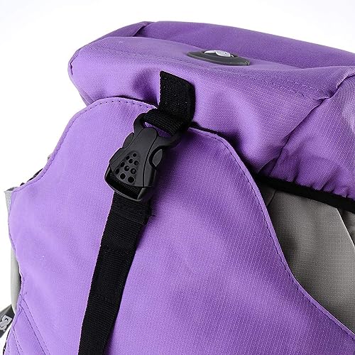 zalati Inline Skates Backpack – Durable Roller Skate Storage Bag, Purple