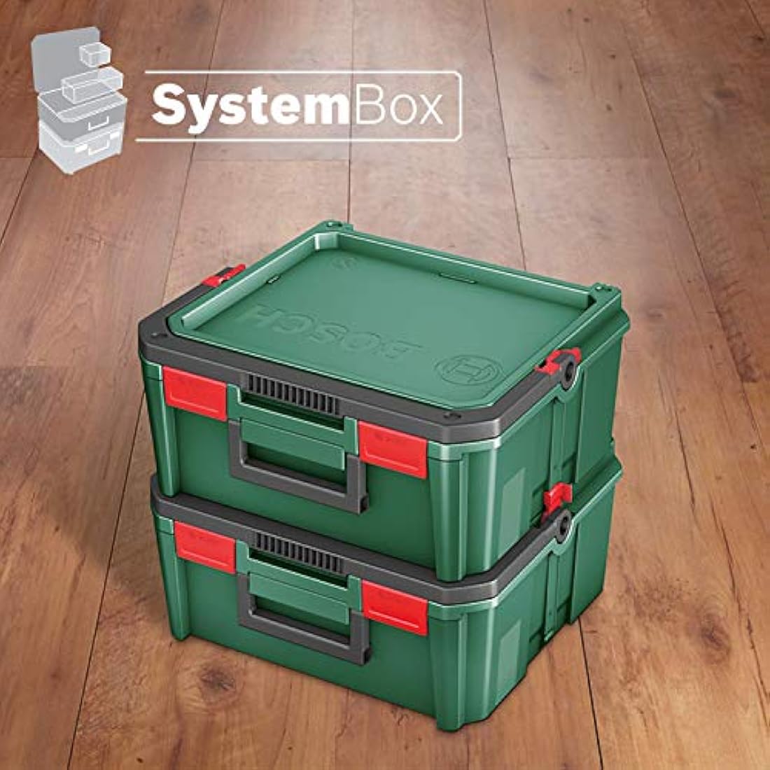 Bosch SystemBox Size M | Stackable Modular Power Tool Storage Case