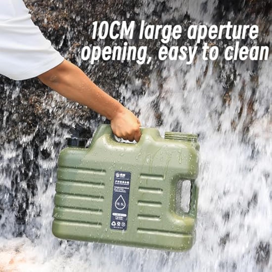 Jolof Store BPA-Free Camping Water Container with Tap – 11L-25L