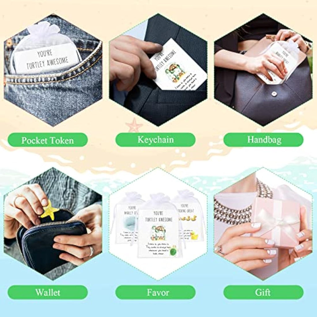 Jolof Store 50 Set Employee Appreciation Gifts – Bulk Animal Pun Cards