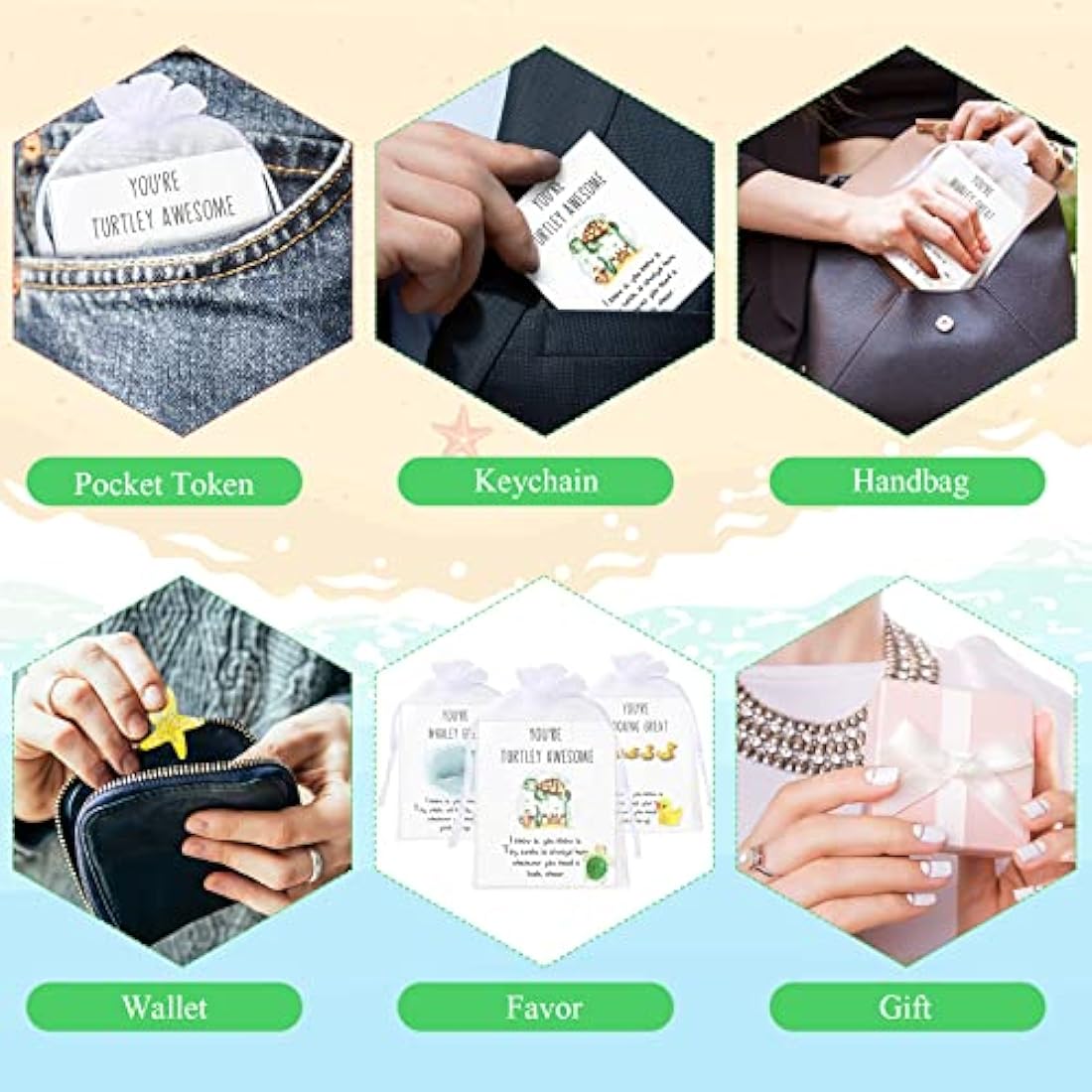 Jolof Store 50 Set Employee Appreciation Gifts – Bulk Animal Pun Cards