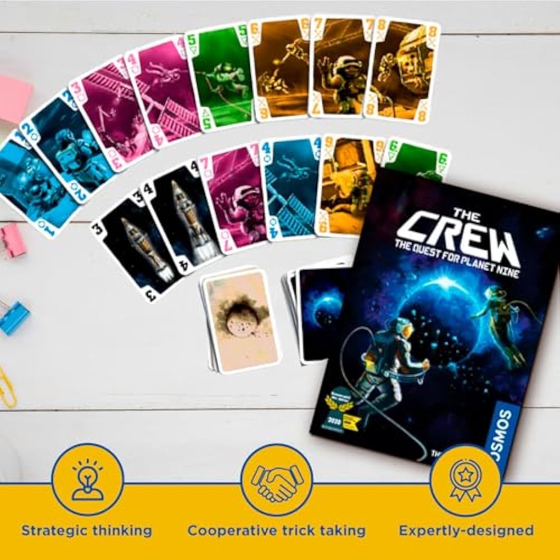 The Crew: The Quest For Planet Nine | Cooperative Trick-Taking Card Game