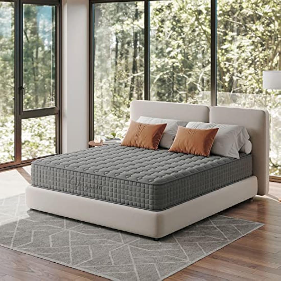 Vesgantti 3FT Single Hybrid Mattress | 10 Inch Memory Foam & Pocket Spring