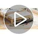 Under Bed Storage with Wheels – 48L Metal Frame 2-Pack