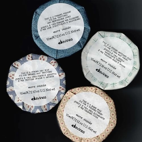 Davines More Inside Strong Moulding Clay – Matte Finish Hair Wax 75ml