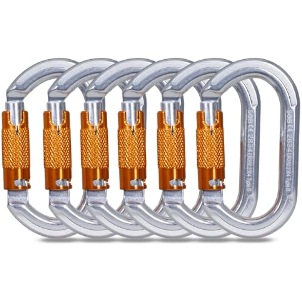 Jolof Store Auto Locking Climbing Carabiner | 22KN Aircraft Aluminum