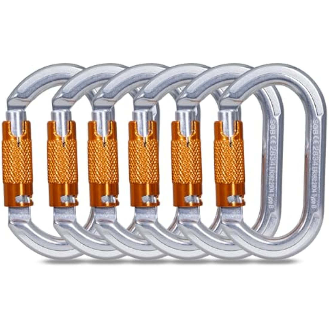 Jolof Store Auto Locking Climbing Carabiner | 22KN Aircraft Aluminum