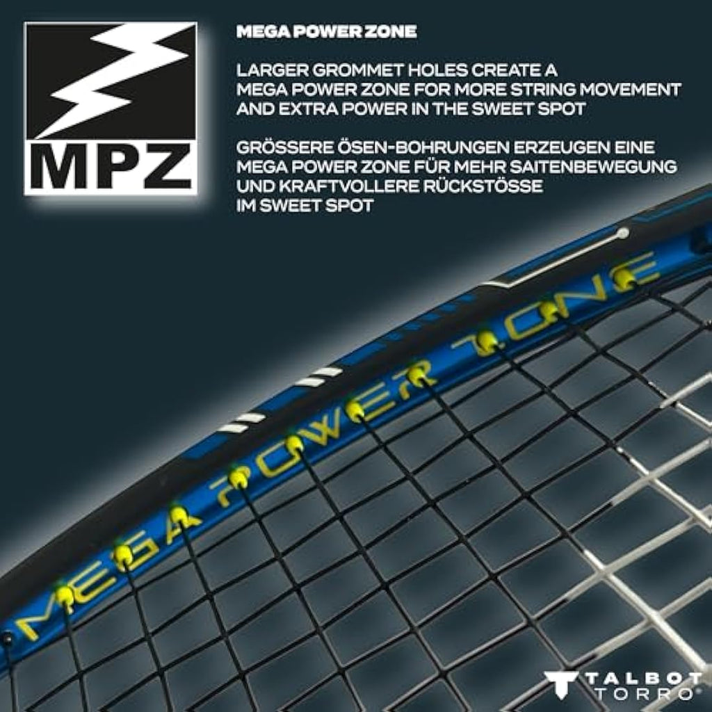 Talbot Torro Isoforce 9051 Ultra Carbon Badminton Racket – Kevlar