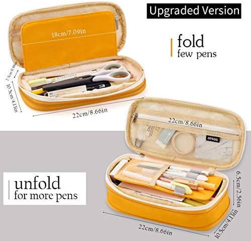 EASTHILL Large Capacity Pencil Case – High Storage Stationery Pouch
