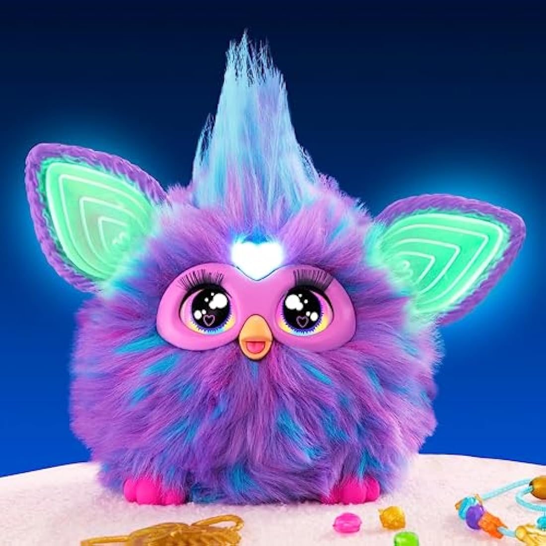 Furby Viola Giocattolo Peluche Interattivo - Robot Parlante per Bambini
