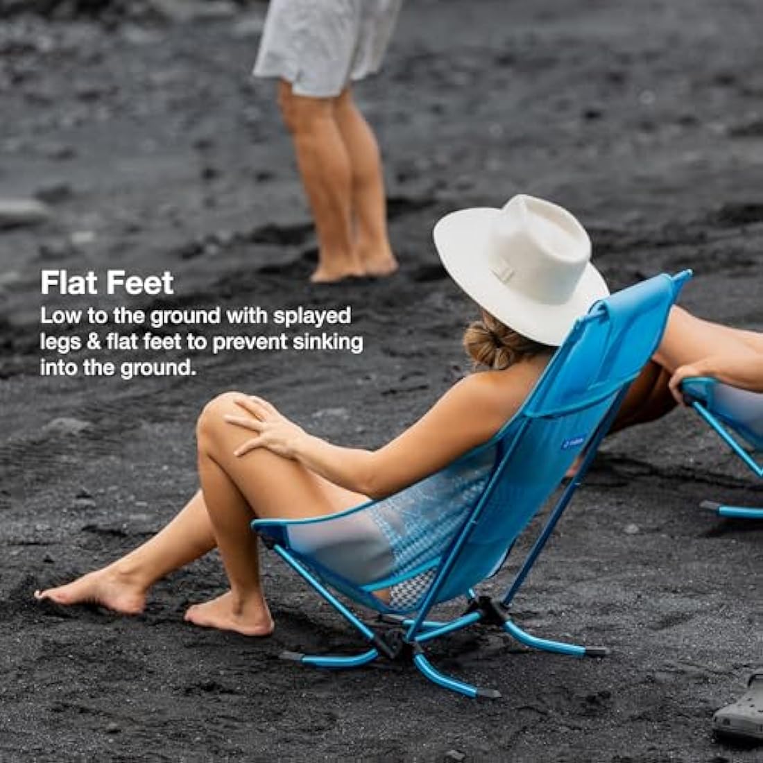 Helinox Beach Chair – Lightweight Collapsible Mesh Camping Chair