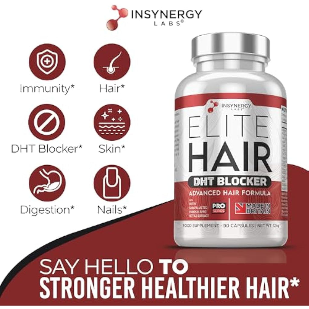 Insynergy Labs DHT Blocker Hair Growth Supplement - 90 Capsules