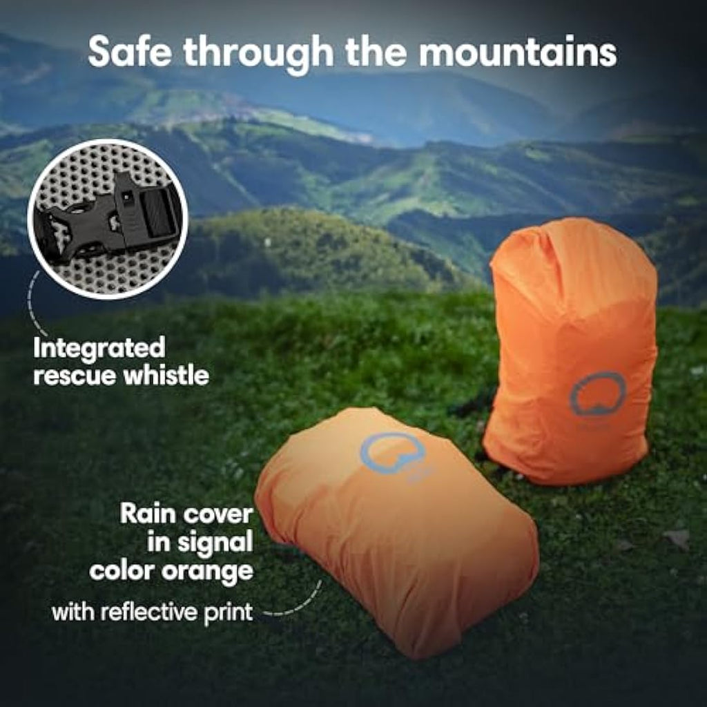 Jolof Store Hiking Backpack 20L – Ventilated Trekking Daypack, White