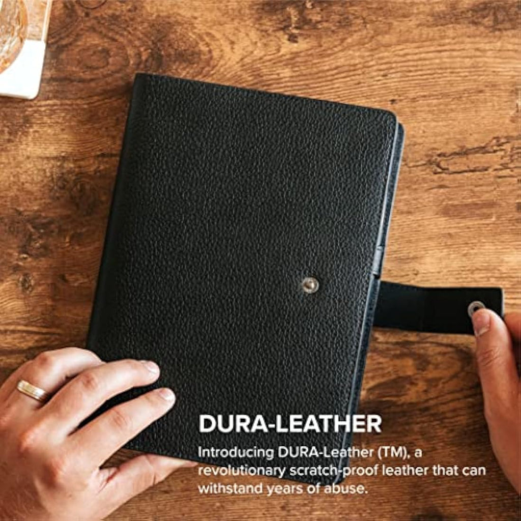 Bucksaw Refillable A5 Leather Journal Cover – Scratch-Proof Full Grain