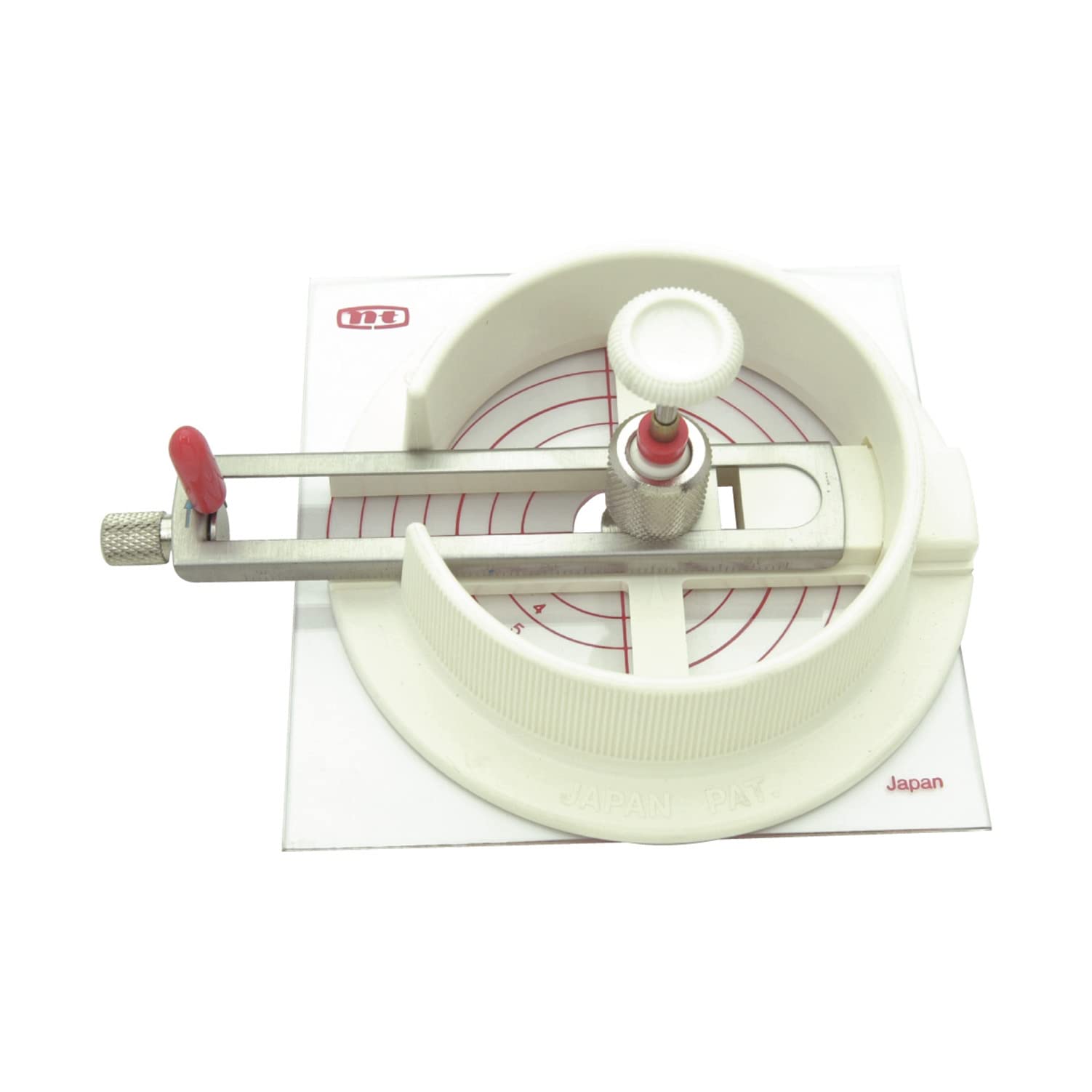 NT Cutter Circular Cutting Tool – Adjustable 1.8-17cm Paper Cutter