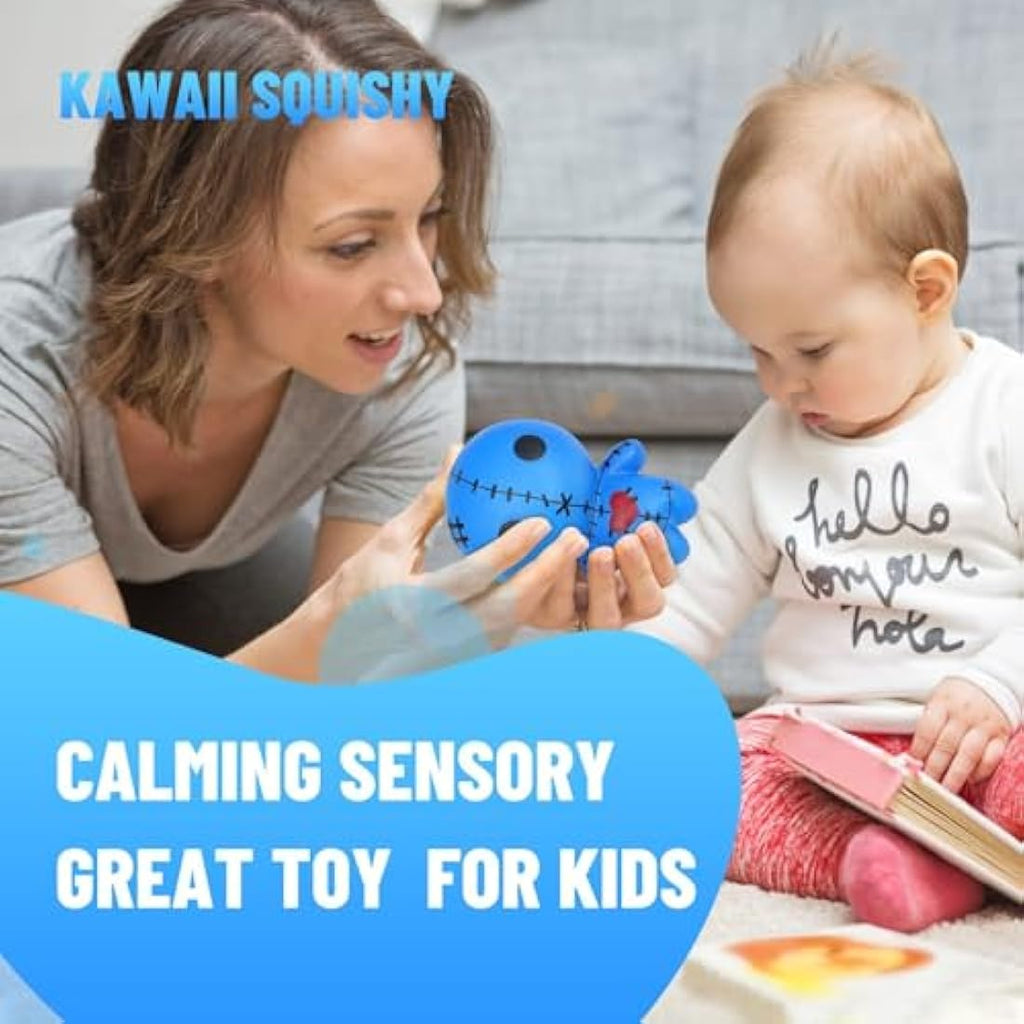 Anboor Ghost Doll Squishy – Slow Rising Kawaii Foam Sensory Toy
