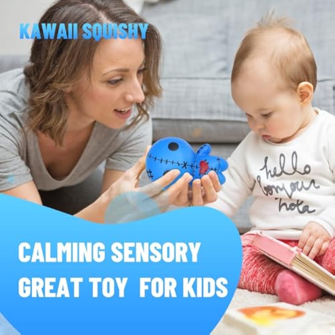 Anboor Ghost Doll Squishy – Slow Rising Kawaii Foam Sensory Toy