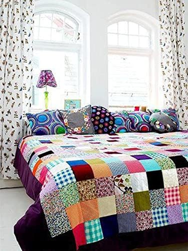 100% Cotton Quilting Fabric Bundles | 50 PCS 12x12 Squares