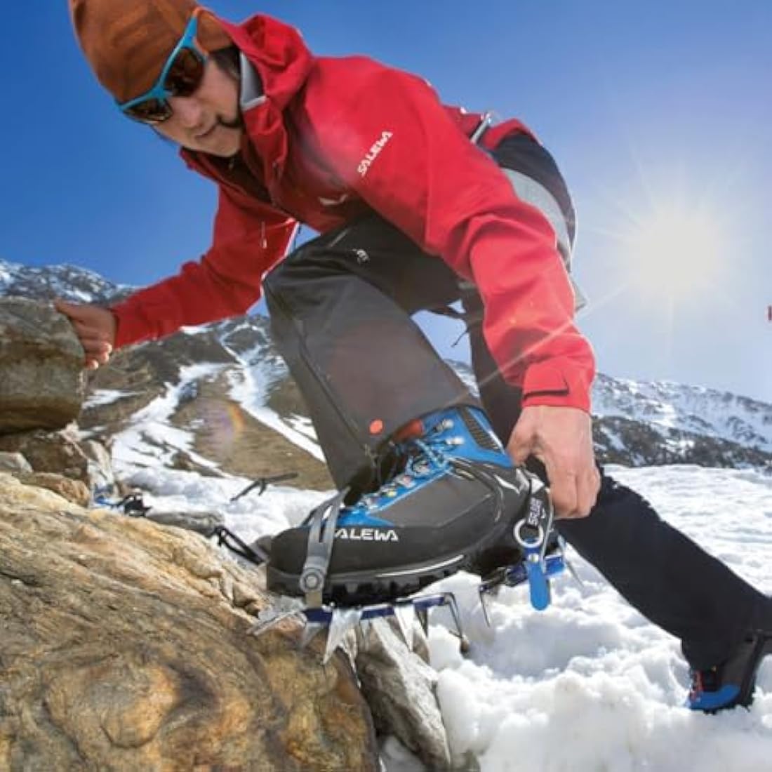 Salewa Alpinist Walk Steel Crampons for Winter Mountaineering